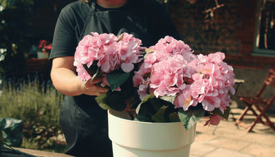 How to make an artificial patio planter