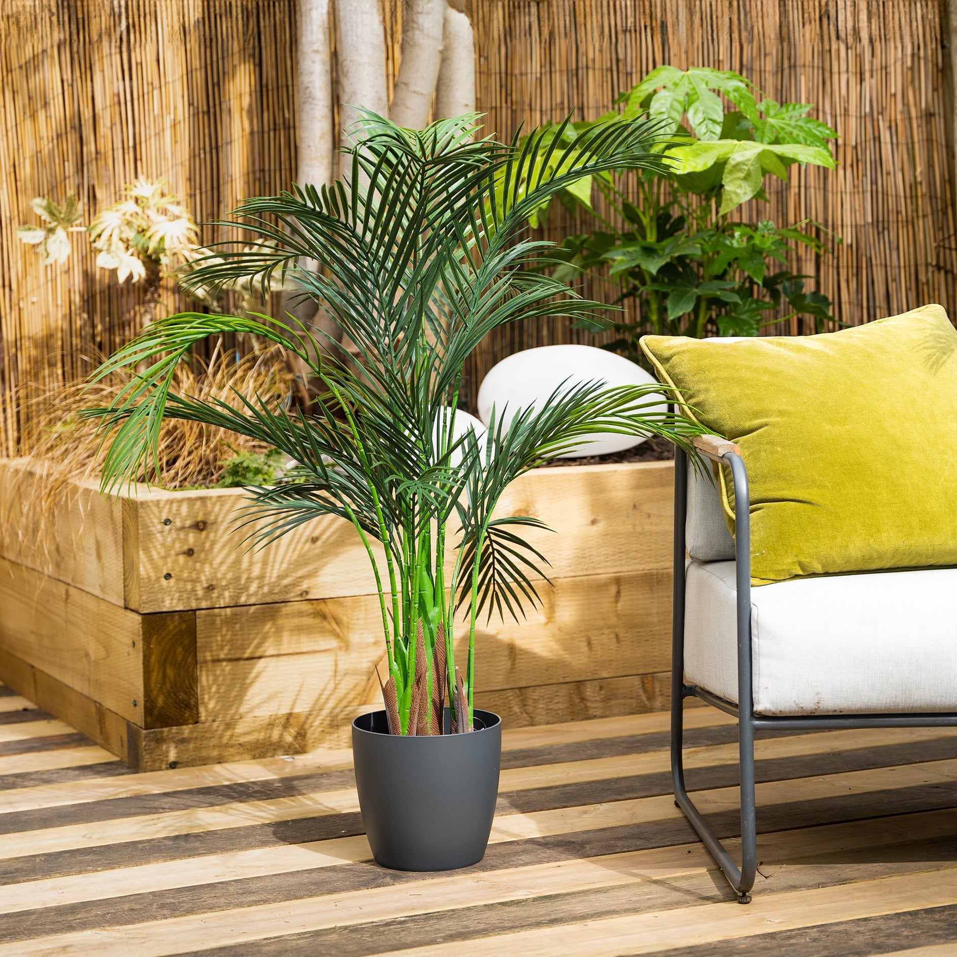 areca palm outdoors uk Artificial Outdoor Areca Palm Tree - UV Stable