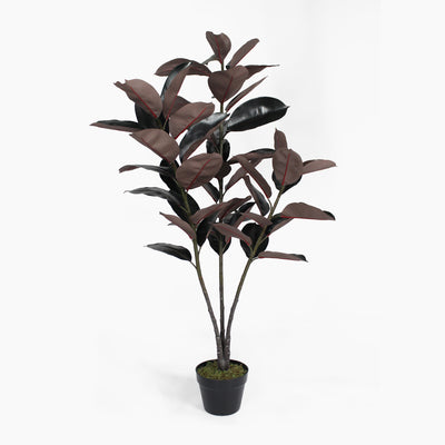 Artificial black rubber tree