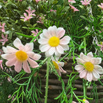 Artificial daisy hanging basket flowers