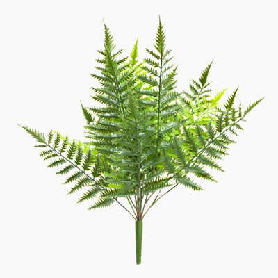 Artificial fern bush
