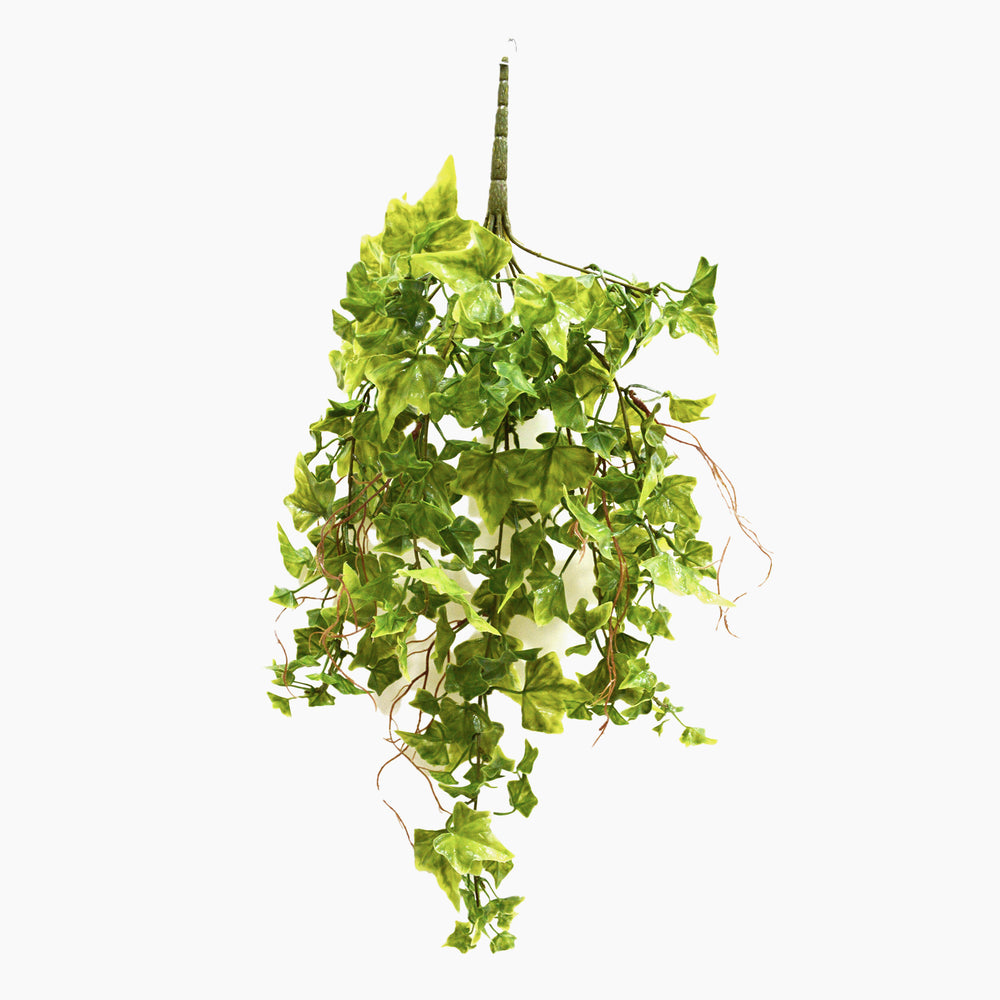 Artificial hanging ivy bush