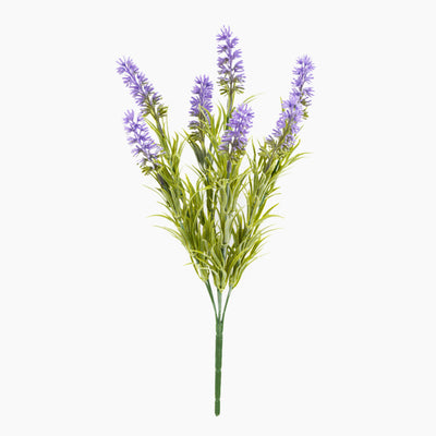 Artificial mini lavender bush