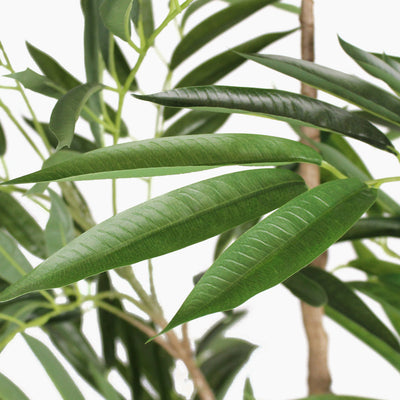 Artificial willow ficus leaves