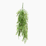 Artificial woodland fern hanging bush