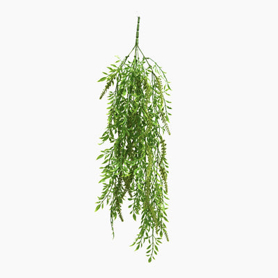 Artificial woodland fern hanging bush