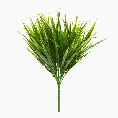 Artificial yucca grass bush