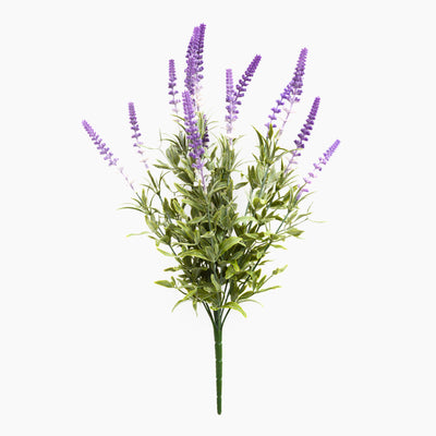 Artificial wild lavender bush