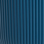 Close-up of blue ribbed material