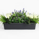 Mixed flower window box