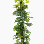 Artificial monstera minima foliage