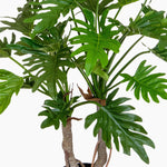 Artificial philodendron plant leaves