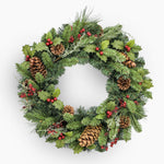 Winter berry wreath