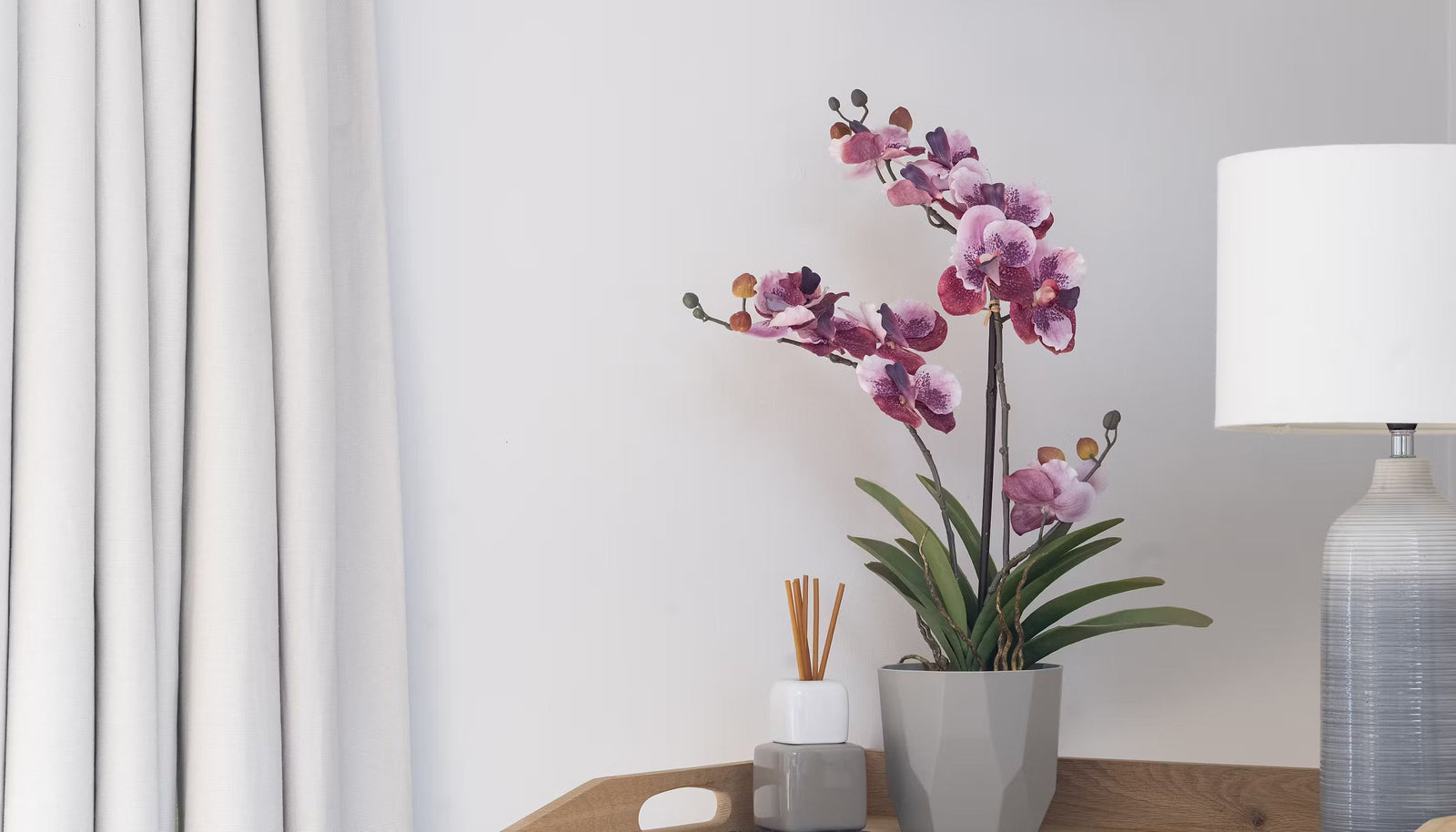 Top tips for styling artificial orchids