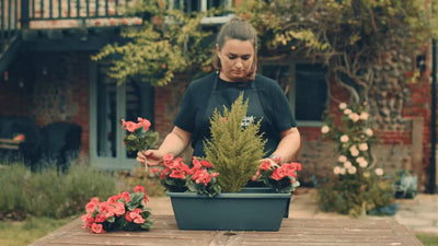 How to make an artificial window box