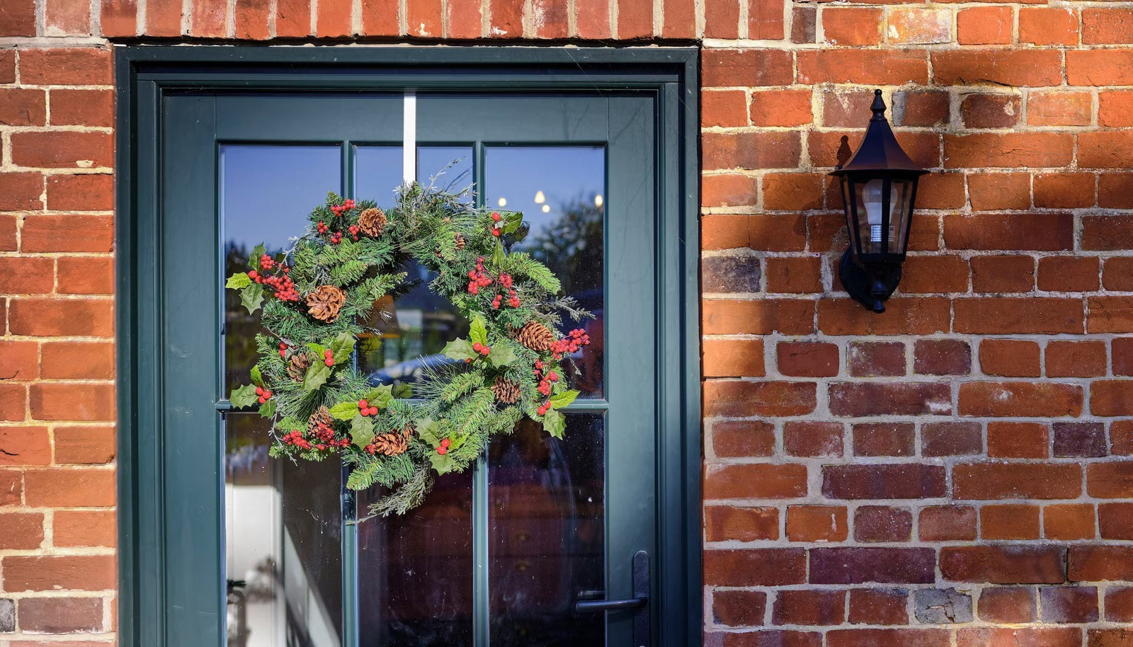 How to craft a DIY faux Christmas wreath