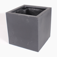 Block fiberstone plant pot