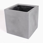 Block fiberstone plant pot