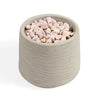 Blush pot topping stones