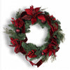 Crimson Christmas wreath