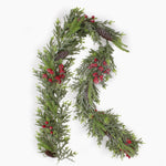 Frosted berry garland