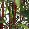 Artificial Asian wonder bamboo burgundy stems