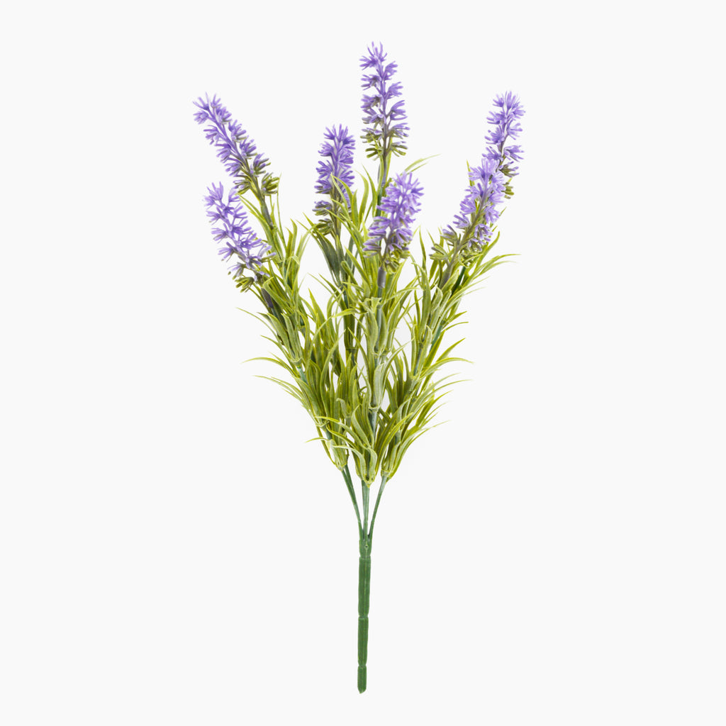 Artificial mini lavender bush