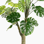 Artificial xl monstera foliage