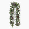 Frosted forest garland