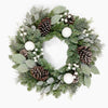 Frosted forest wreath