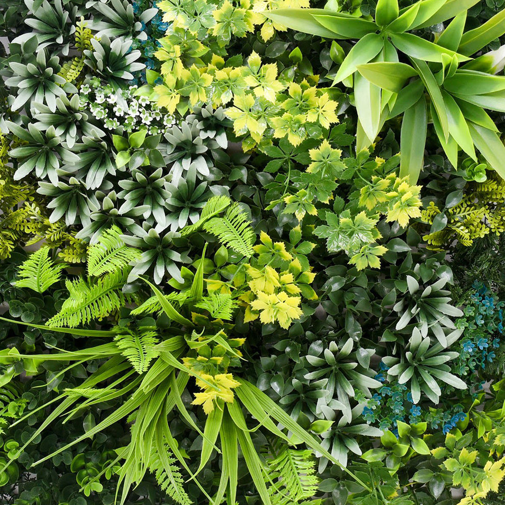 Vibrant medley green wall (3 pack)