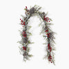 Winter frost garland