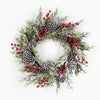 Winter frost wreath
