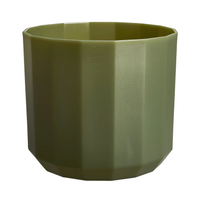 Facet plastic pot