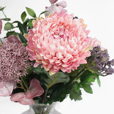 Artificial wild blush bouquet
